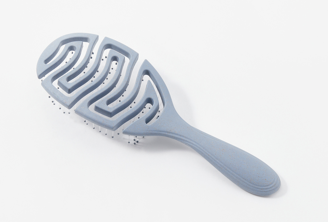 

Расческа для волос SILVA, Серый, Массажная с натуральной щетиной 1 шт