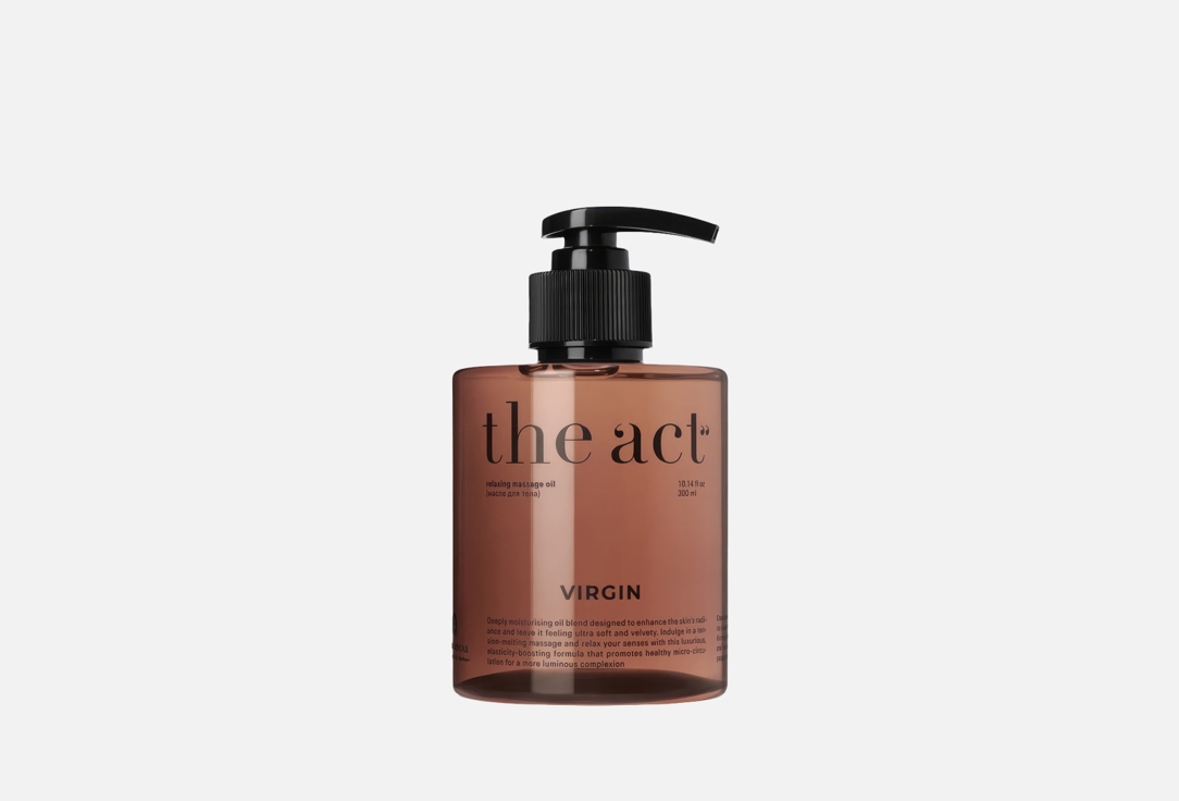 The Act Масло для тела Relaxing massage oil