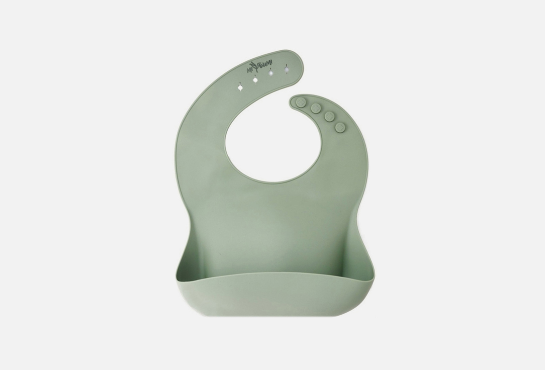 

Нагрудник для кормления MIYOUMI, Sage 1 шт