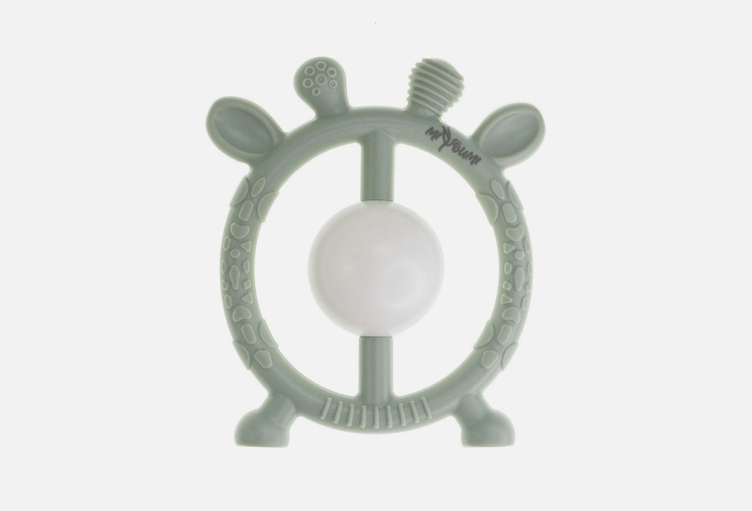 

Прорезыватель-погремушка MIYOUMI, Sage 1 шт