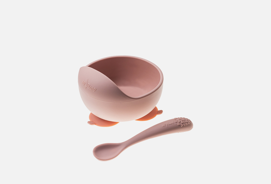 Тарелка на присоске MIYOUMI Blush 1 шт