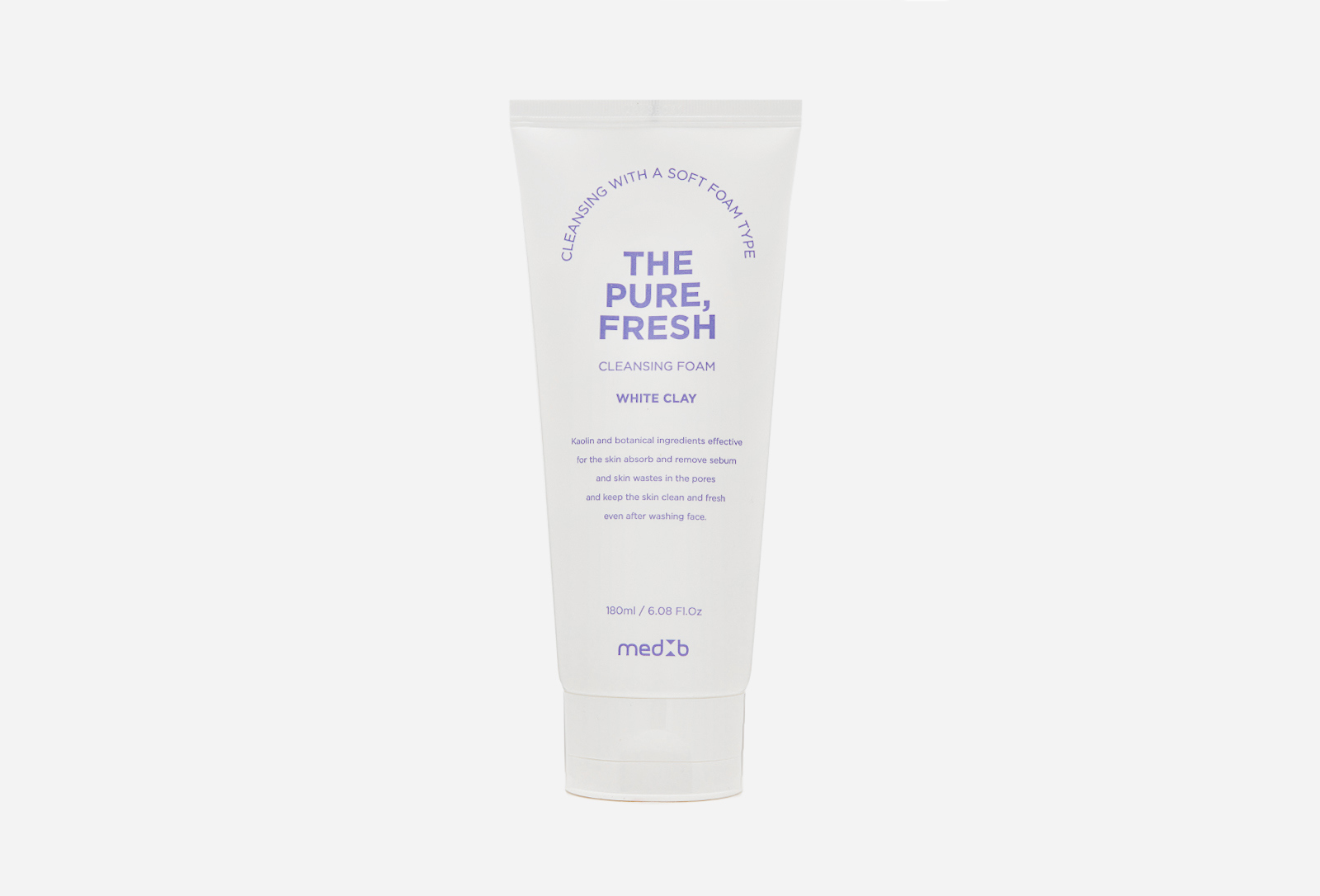 MEDB Пенка для умывания The pure White сlay 180 мл — купить, цена в Москве