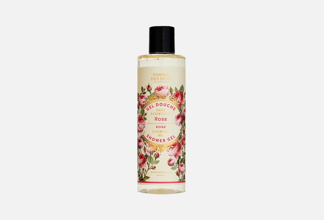 

Гель для душа PANIER DES SENS, ESSENTIALS Shower gel Rose 250 мл