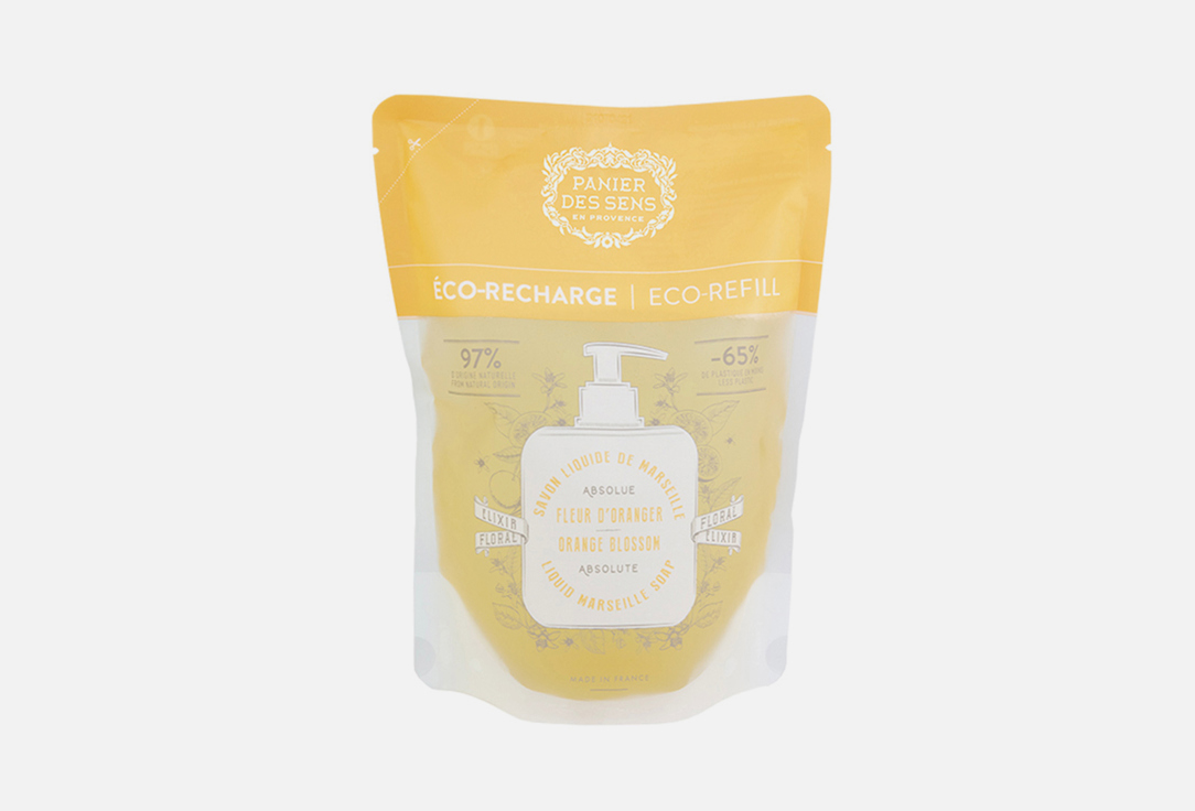 Изображение товара Жидкое мыло Panier des Sens ESSENTIALS Eco refill Marseille soap Orange Blossom