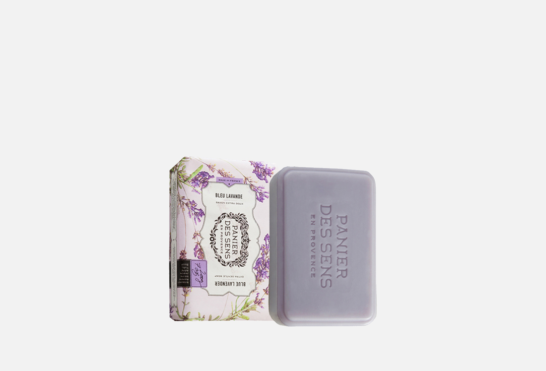 Мыло PANIER DES SENS AUTHENTIC Soap Blue Lavender 200 г мыло panier des sens authentic soap lemon blossom 200 г