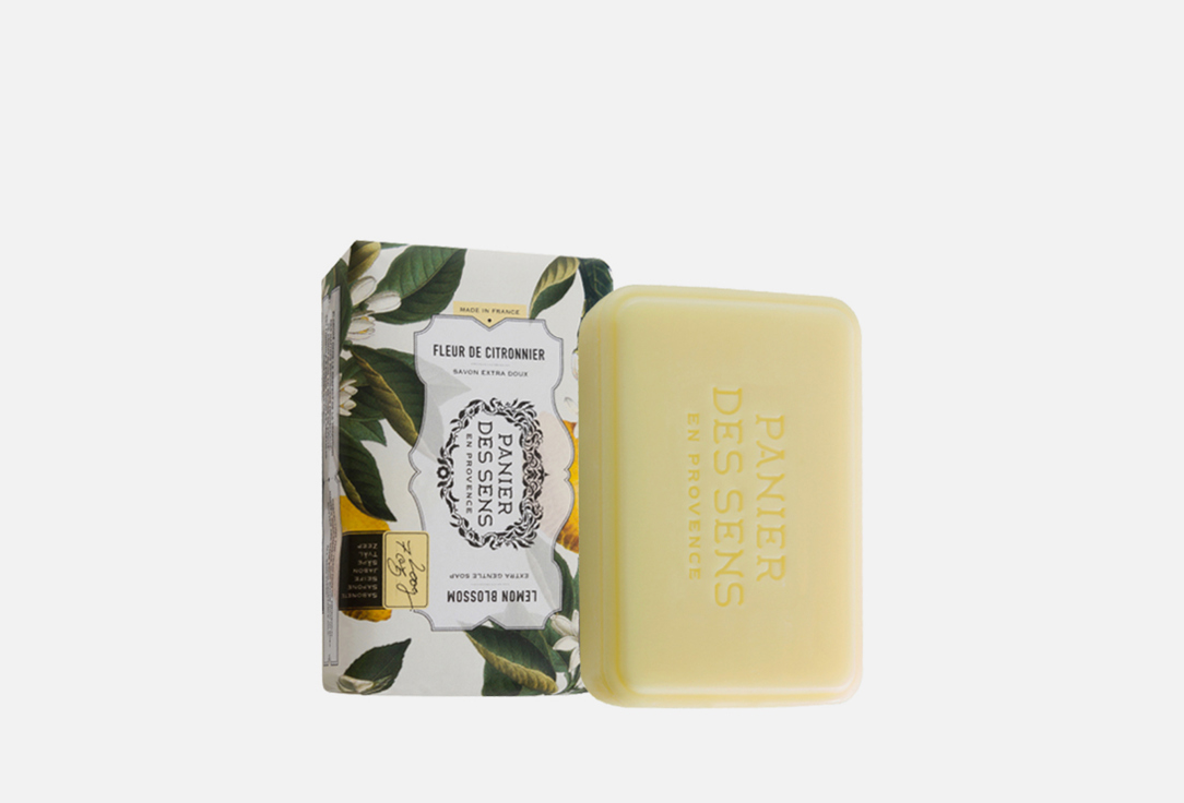 Мыло PANIER DES SENS AUTHENTIC Soap Lemon blossom 200 г мыло panier des sens authentic soap cherry blossom 200 г