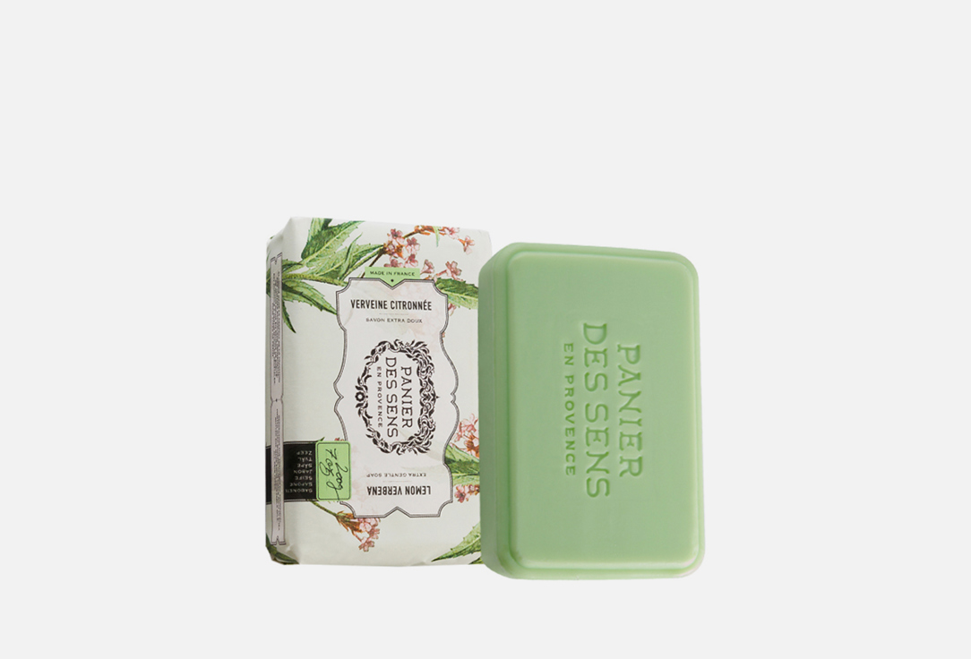 Мыло PANIER DES SENS AUTHENTIC Soap Lemon Verbena 200 г мыло panier des sens authentic soap cherry blossom 200 г