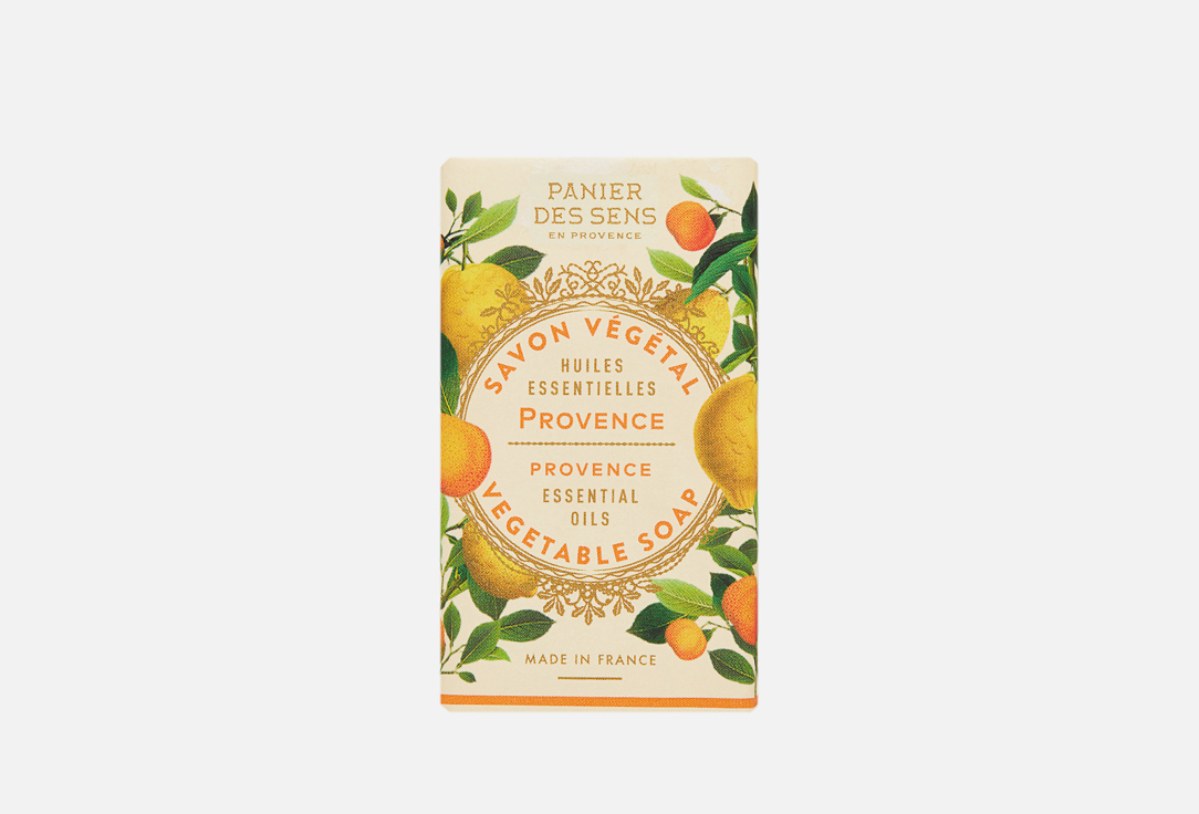 Мыло Panier des Sens ESSENTIALS Vegetable soap bar Provence 