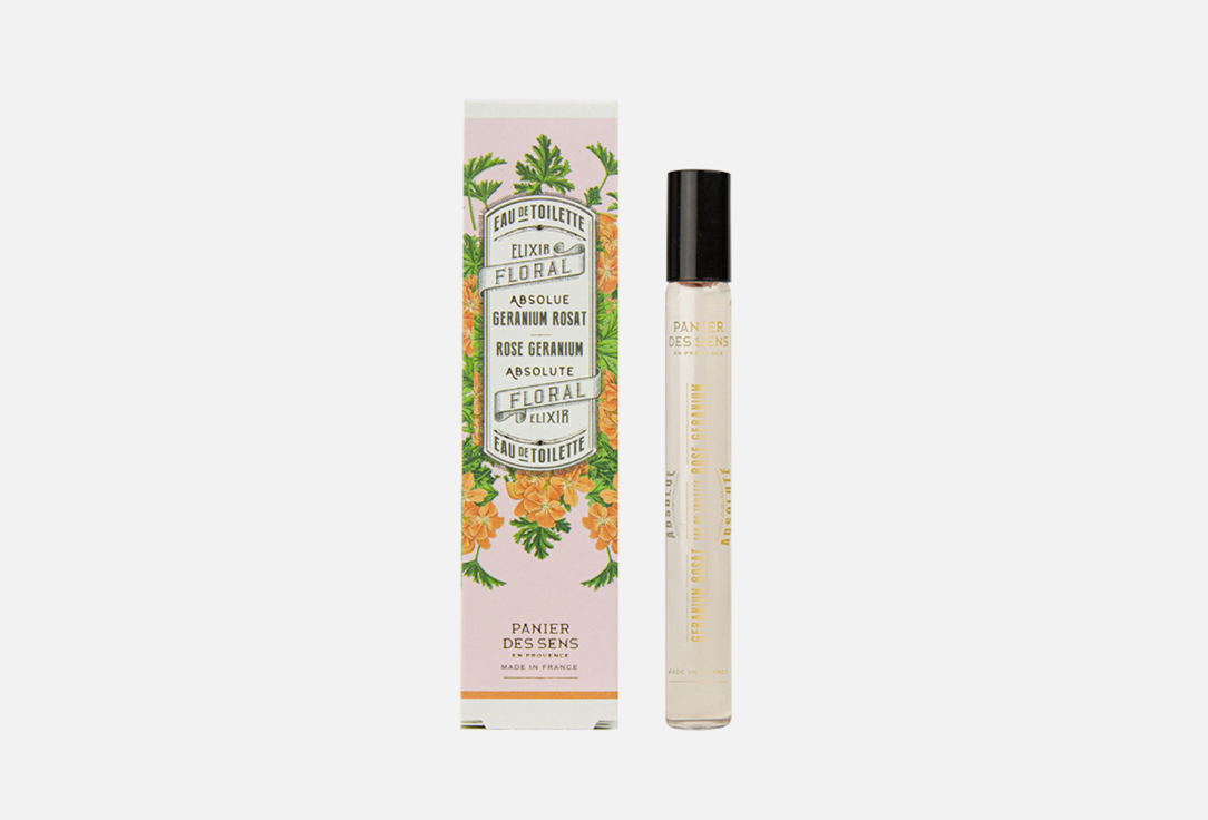 

Туалетная вода PANIER DES SENS, ABSOLUTES Roll On EDT Rose Geranium 10 мл