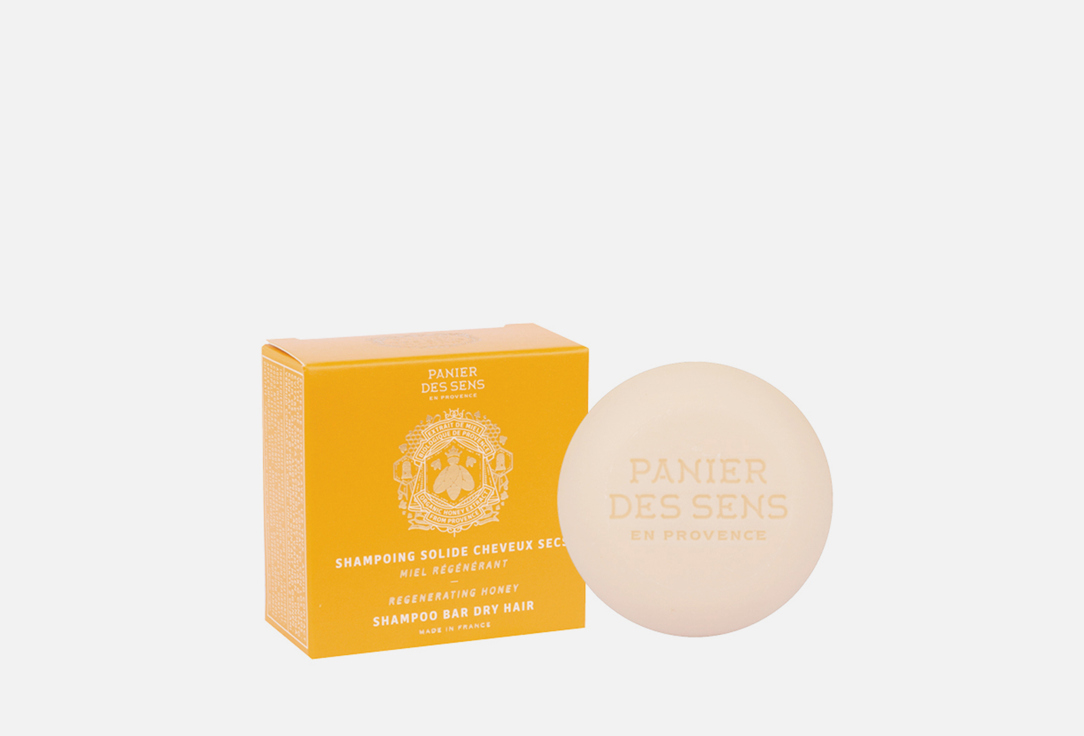 Твердый шампунь Panier des Sens INTEMPORELS Shampoo Bar Dry Hair Honey 