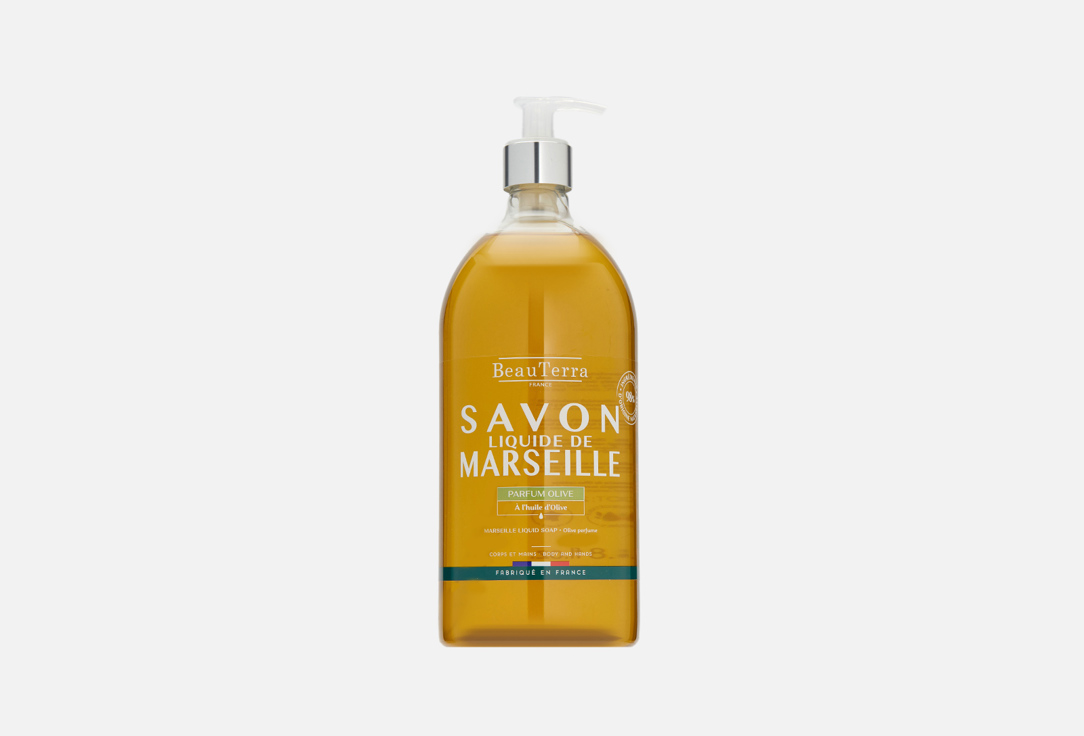 Марсельское жидкое мыло Beauterra с ароматом оливы  