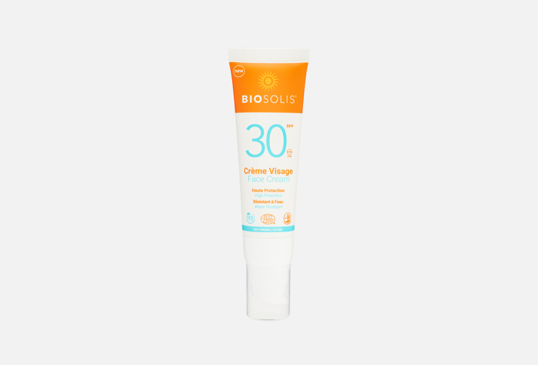 Солнцезащитный крем для лица SPF 30 Biosolis Face Cream 