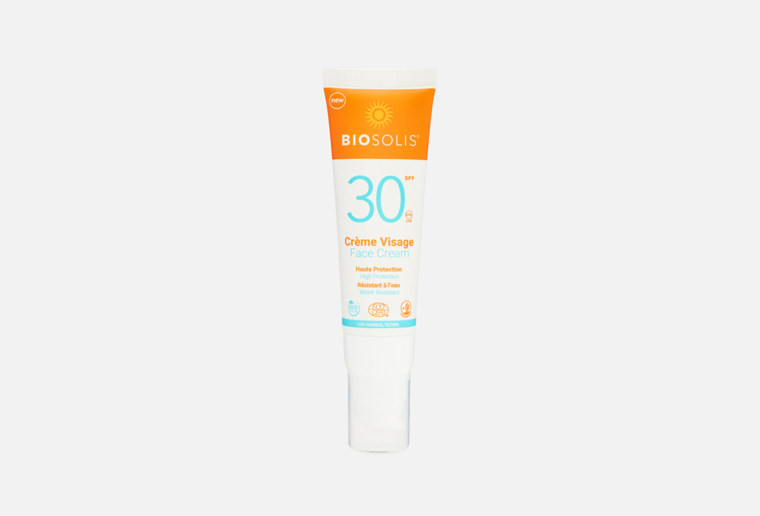 Солнцезащитный крем для лица SPF 30 Biosolis Face Cream 