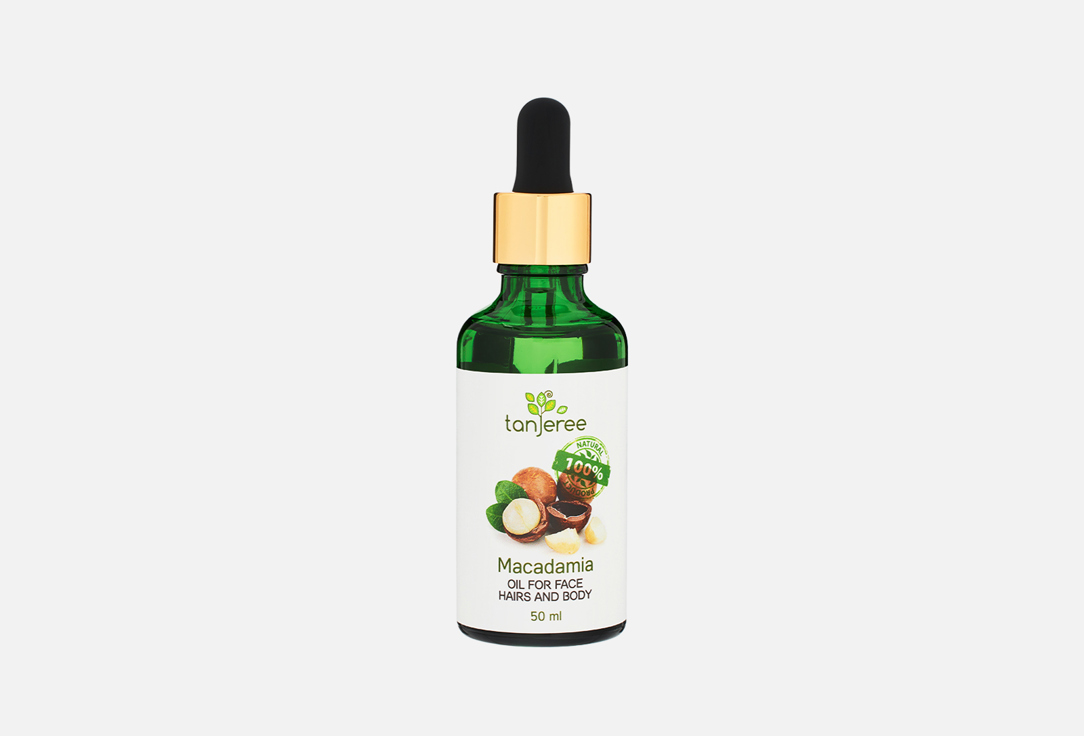 Масло для лица волос и тела TANJEREE Macadamia oil natural for face hair and body 50 мл масло макадамии масло 50мл