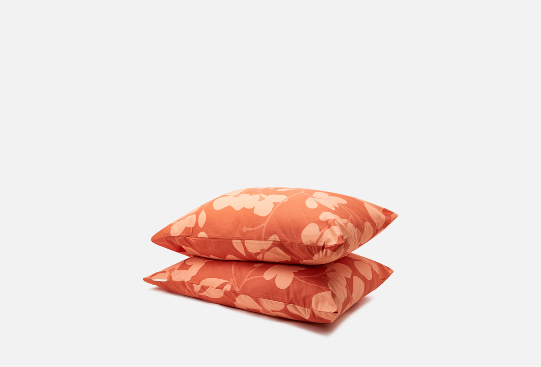 

Комплект наволочек SONNO, Оранжевый, Botanica абрикосовый, оранжевый, 70х70