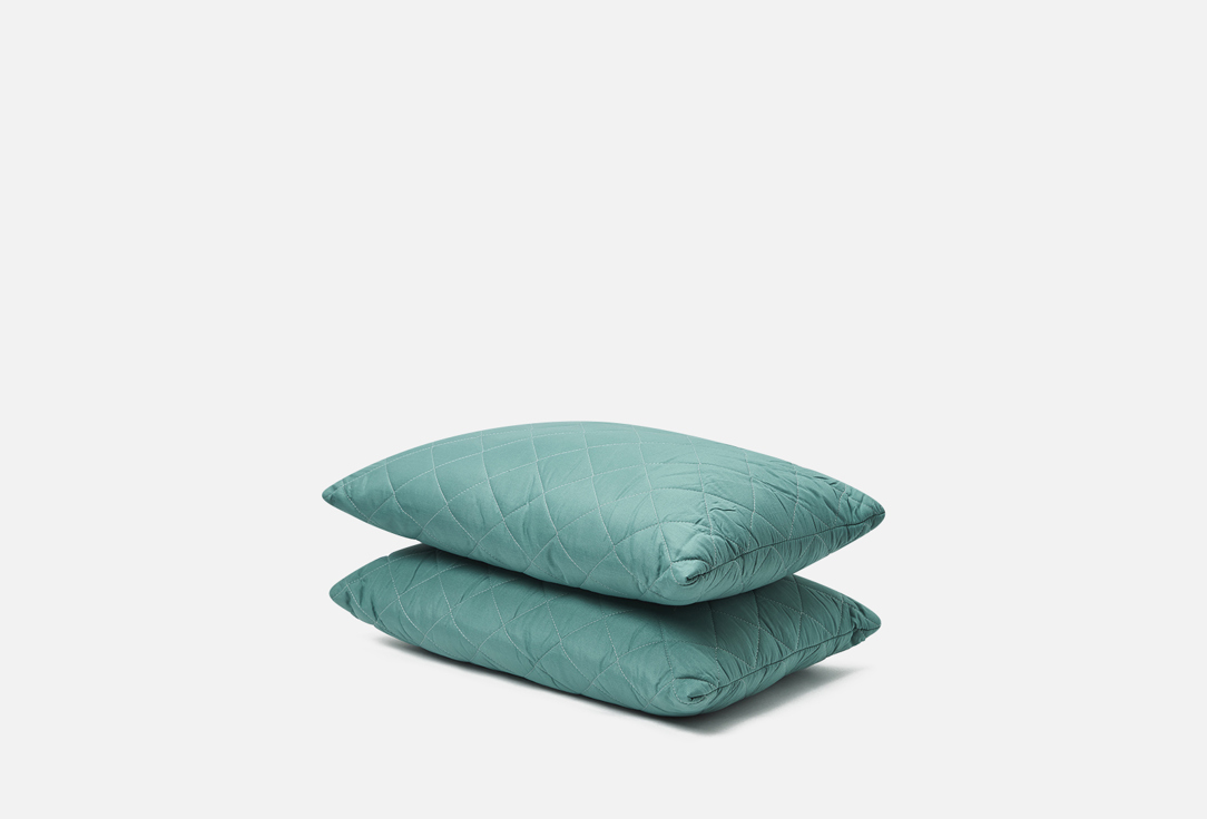 Комплект подушек SONNO AURA, Бельгийский зеленый, 50x70 см 2 шт