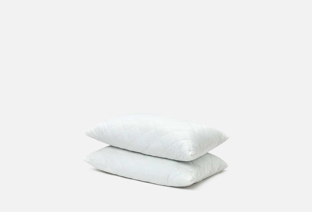 Комплект подушек SONNO AURA, Ослепительно белый, 50x70 см 