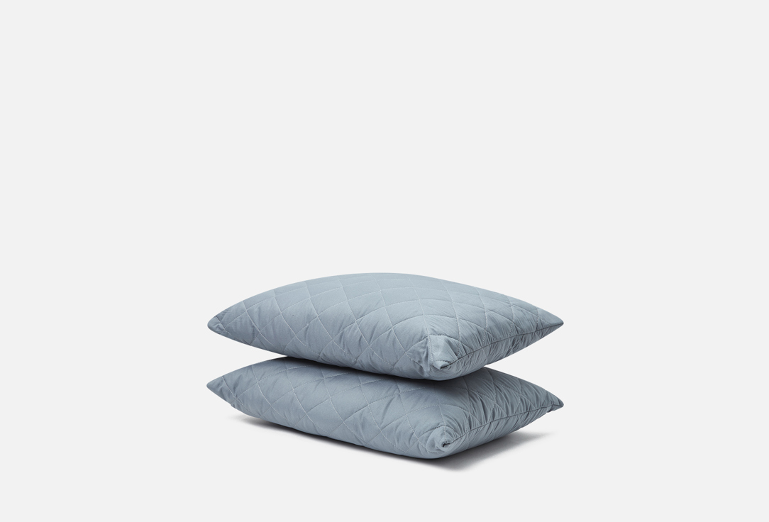 Комплект подушек SONNO AURA, Французский серый, 50x70 см 2 шт одеяло sonno aura французский серый двуспальный