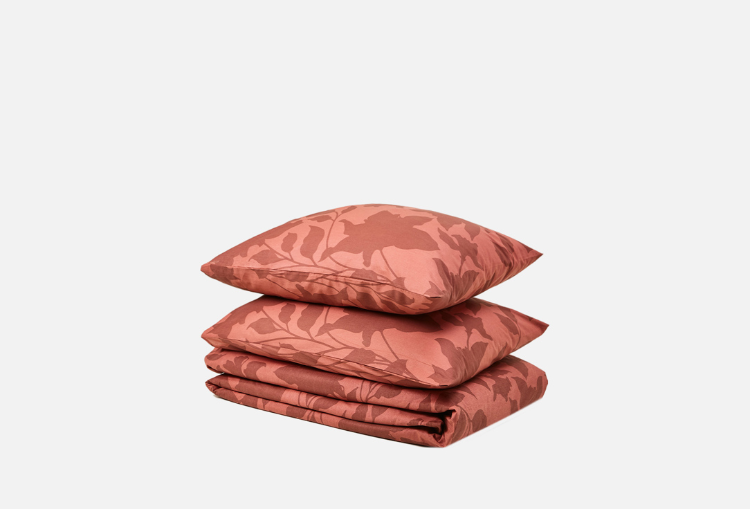 Изображение товара Комплект постельного белья SONNO URBAN FLOWERS, Светлый Гранат, полутораспальный