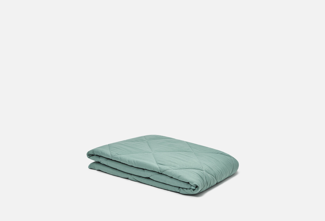 Одеяло SONNO AURA, Бельгийский зеленый полутораспальный Бельгийский зеленый