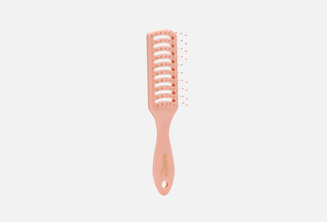 Щетка для волос Clarette с гибкими нейлоновыми зубьями 