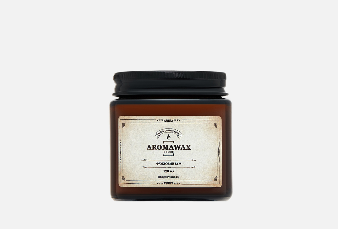 

Ароматическая свеча AROMAWAX, Белый, Fruit Boom 120 мл