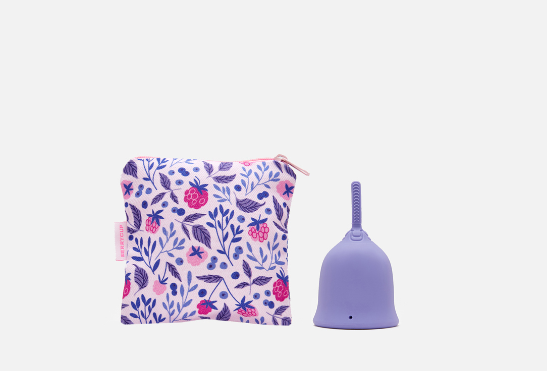 Изображение товара Менструальная чаша BerryCup violet размер 2 для женщин безопасная и комфортная гигиена