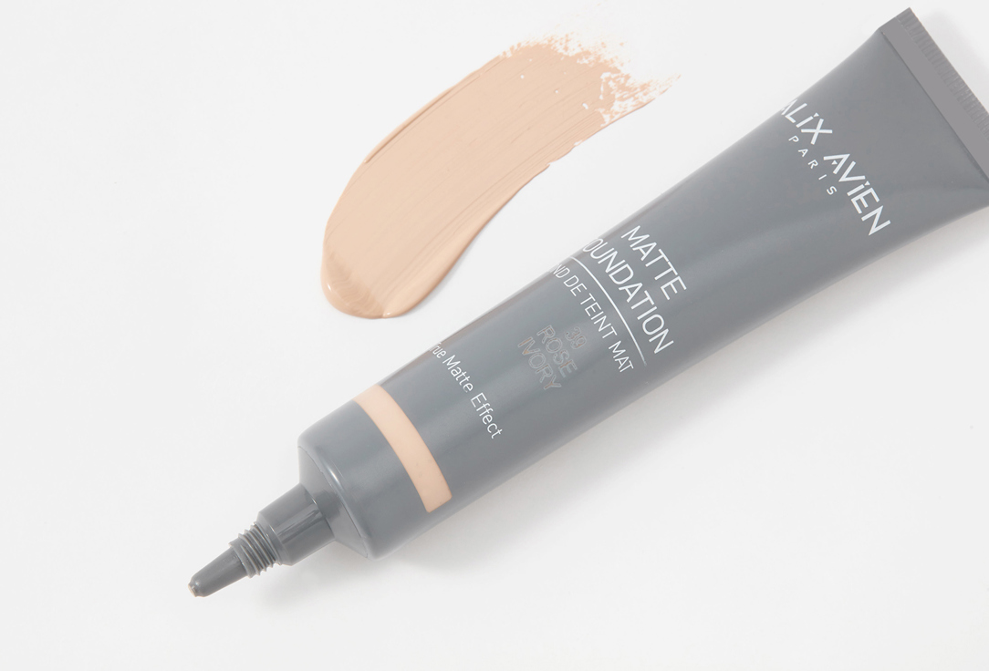 Матирующий тональный крем для лица ALIX AVIEN Matte foundation 39, Rose ivory