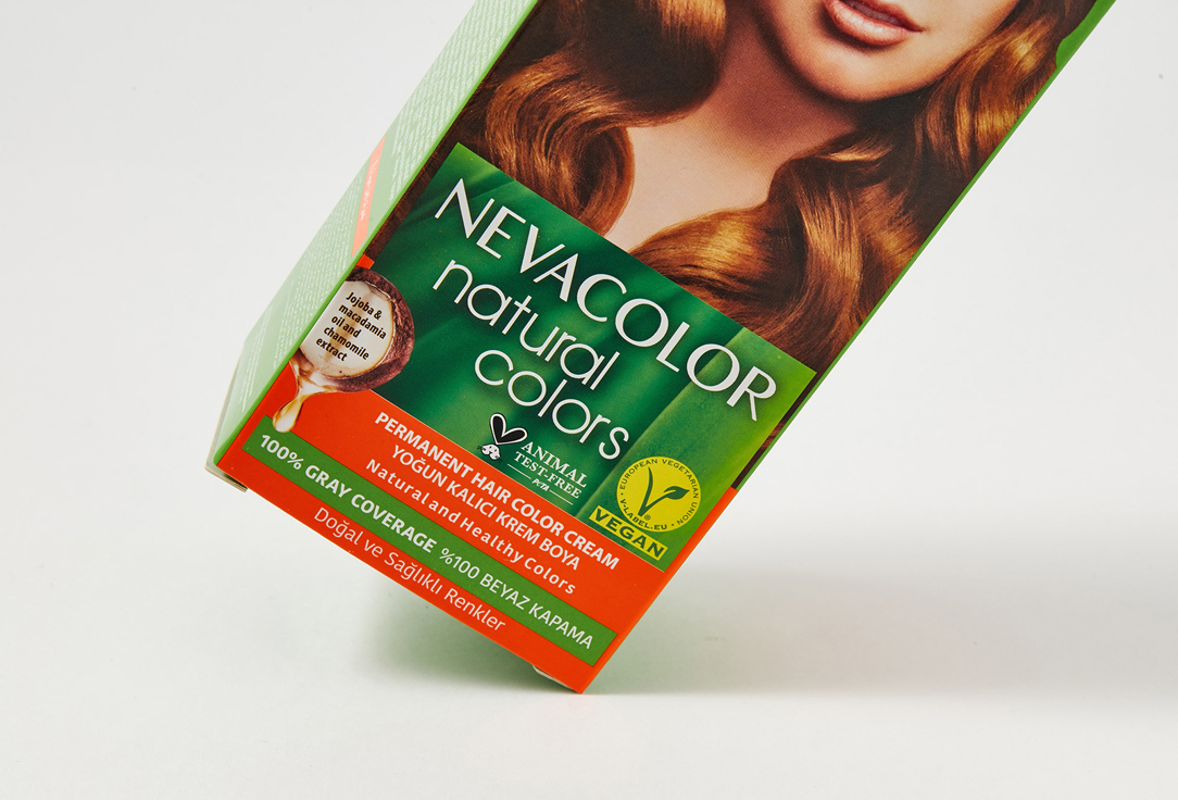 Стойкая крем-краска для волос  Neva NEVACOLOR NATURAL COLOR 8.3, Золотистый блондин