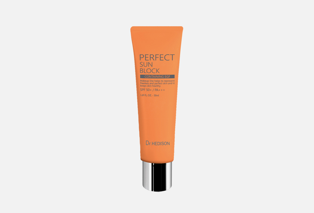 Солнцезащитный крем для лица SPF50+ Dr.Hedison Perfect Sun Block 