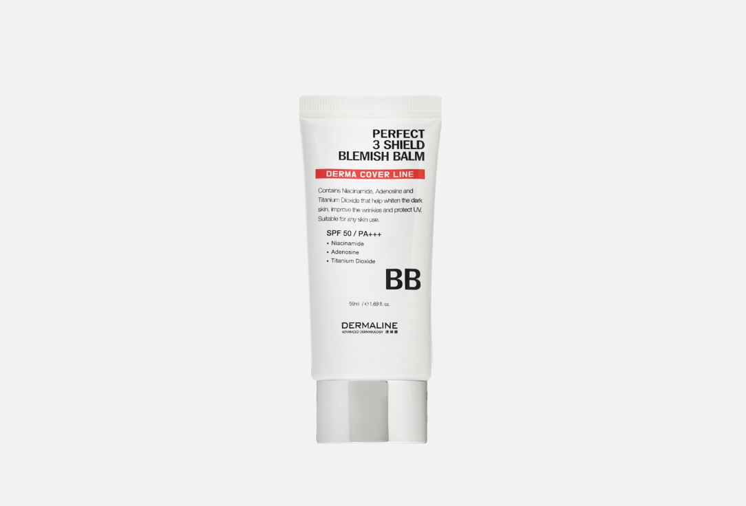 

BB крем для лица DERMALINE, PERFECT 3 SHIELD BLEMISH BALM