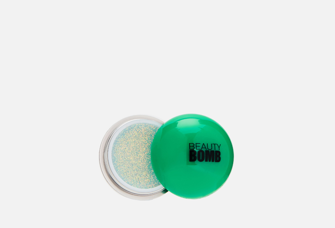 Дуохромный глиттер Beauty Bomb Tetrasomata 01, Green