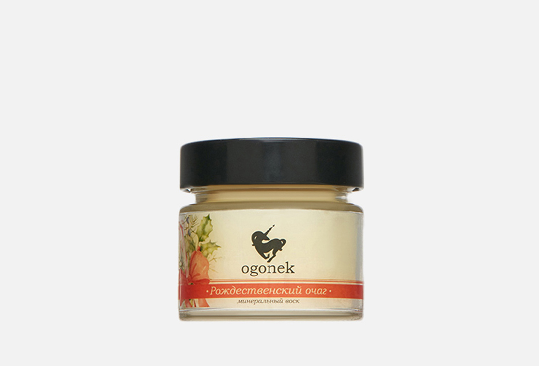 Изображение товара Ароматическая свеча Ogonek Christmas Hearth с деревянным фитилем 100 мл