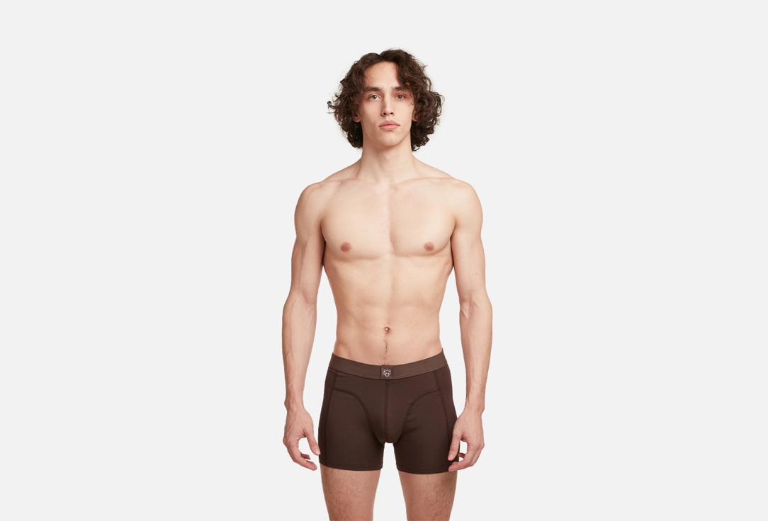 Изображение товара Мужские хлопковые боксеры A-dam CHOCOLAT с сертификатом GOTS