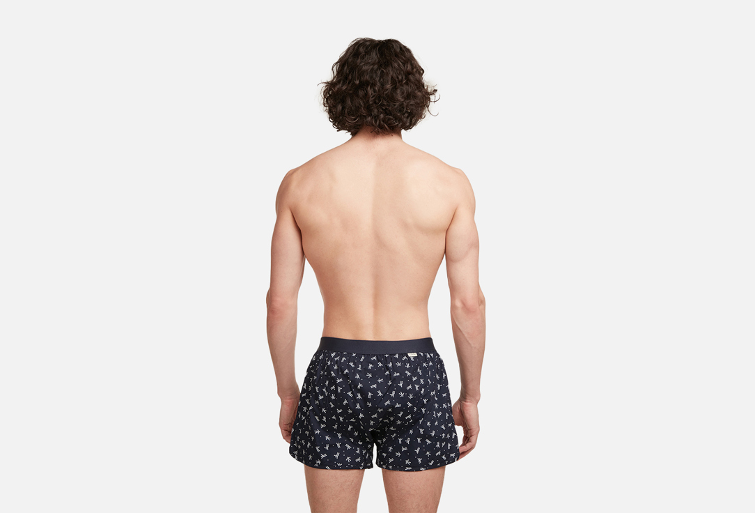 

Боксеры-шорты A-DAM, Черный, DARK KING M мл