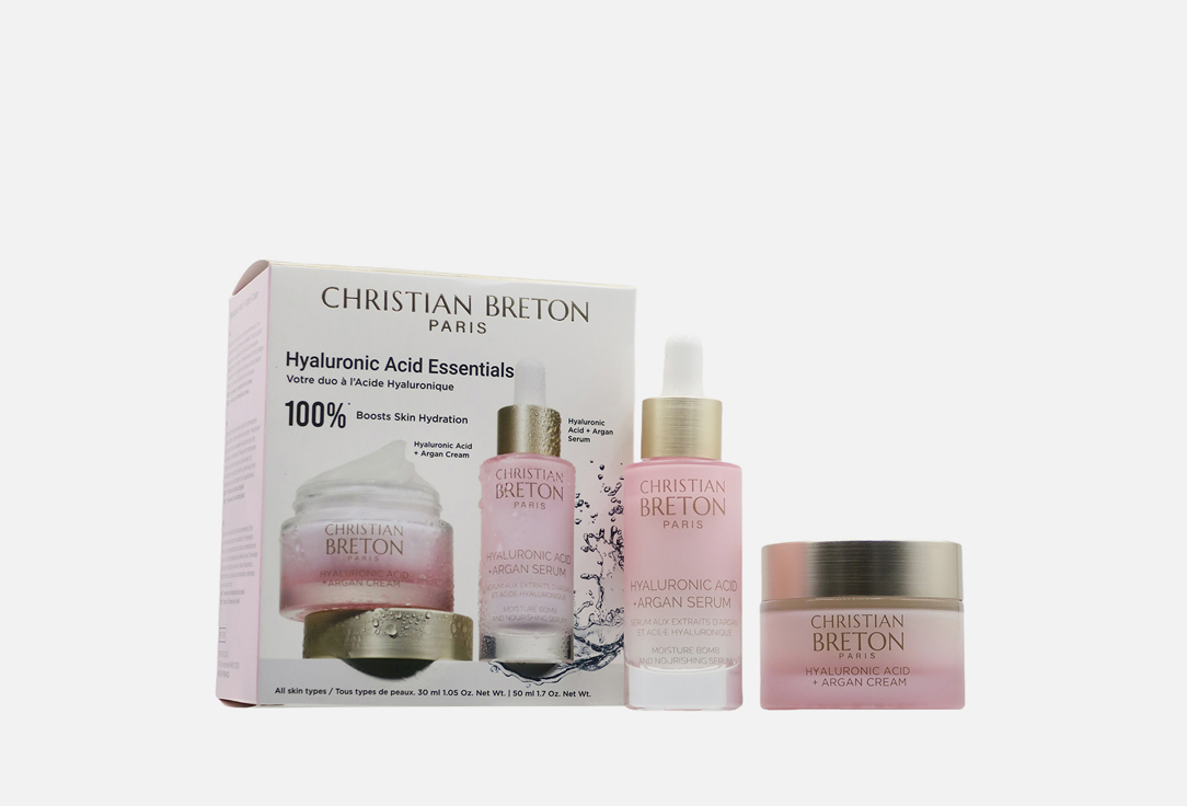 Набор для лица CHRISTIAN BRETON Hyaluronic Acid Essentials 2 шт