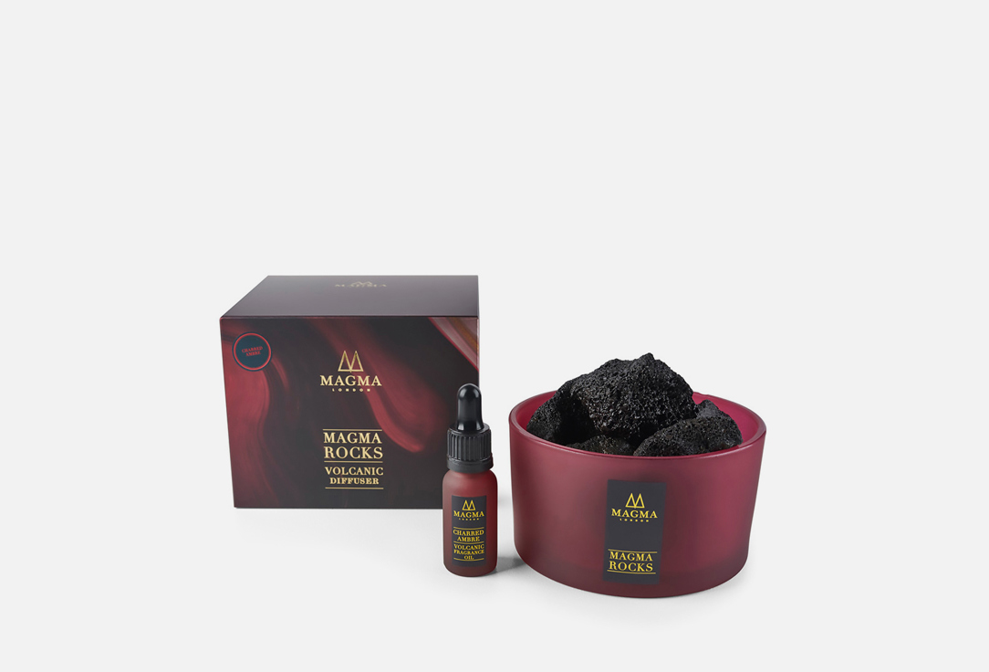 Изображение товара Аромадиффузор из вулканической лавы Magma London CHARRED AMBER