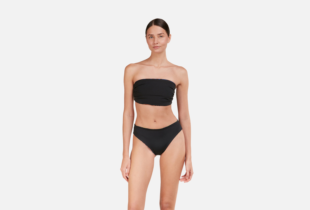 Изображение товара Двусторонний купальный верх A_more Star disco черный для женщин