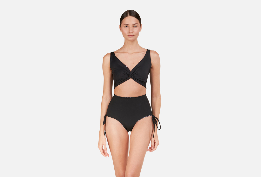 Изображение товара Двусторонний купальный низ A_more Star vinil черный