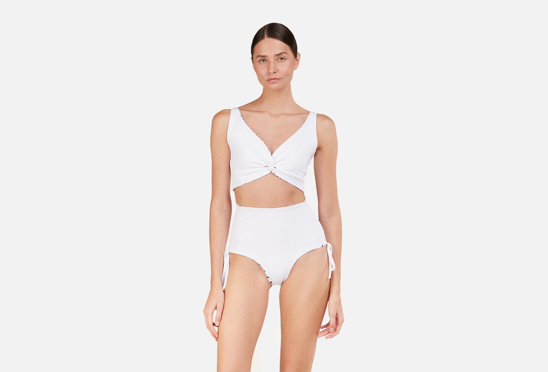 Изображение товара Двусторонний купальный низ A_more Star vinil белый