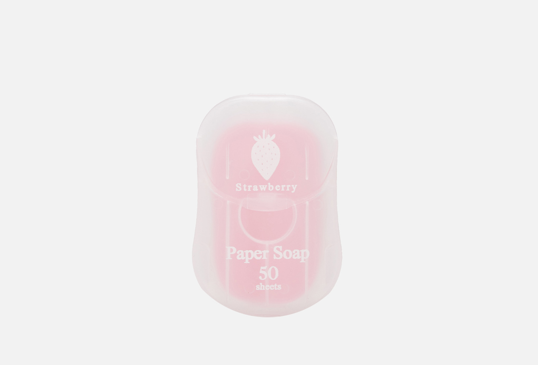 

Листовое мыло для рук GLOW CARE, Paper soap 50 шт