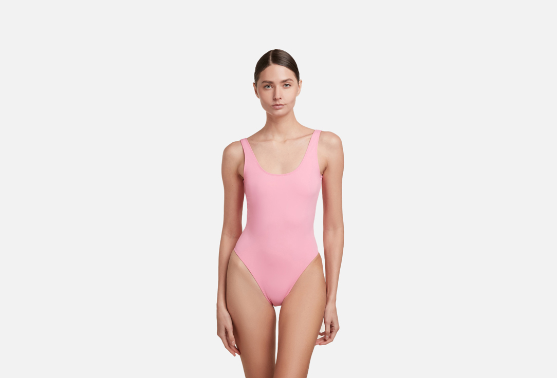 Изображение товара Слитный купальник на широких бретелях MY NYMPH Дафна розовый рост 170