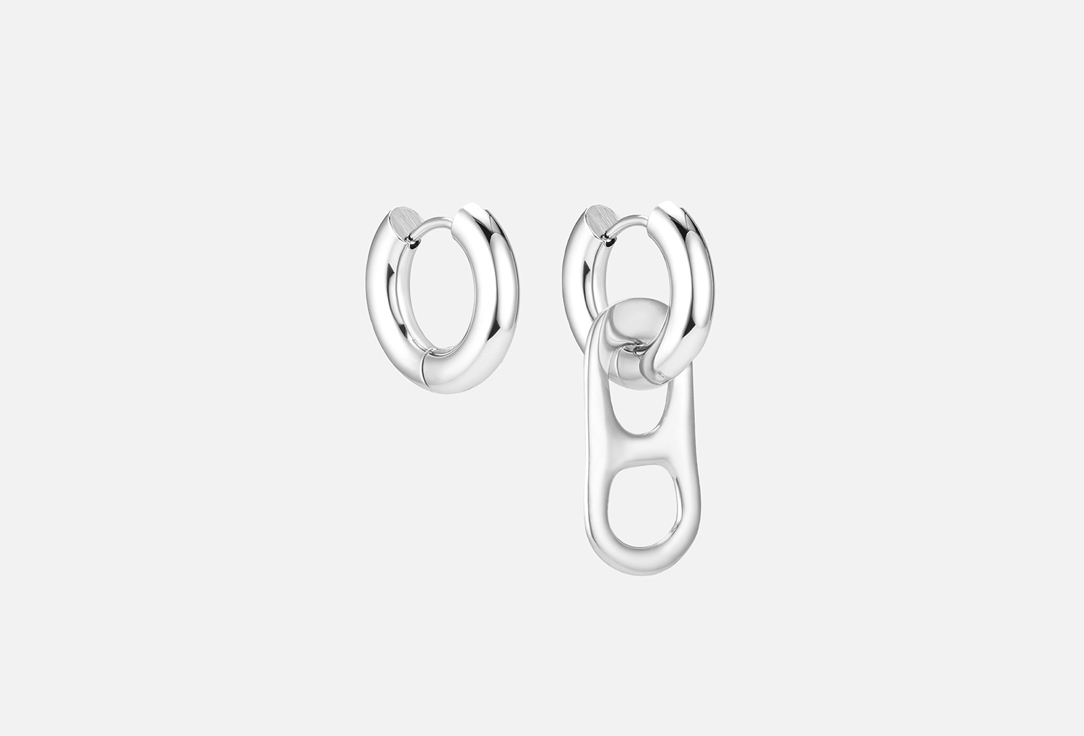 Изображение товара Серьги-кольца Jewel4u с подвеской ушка банки для женщин