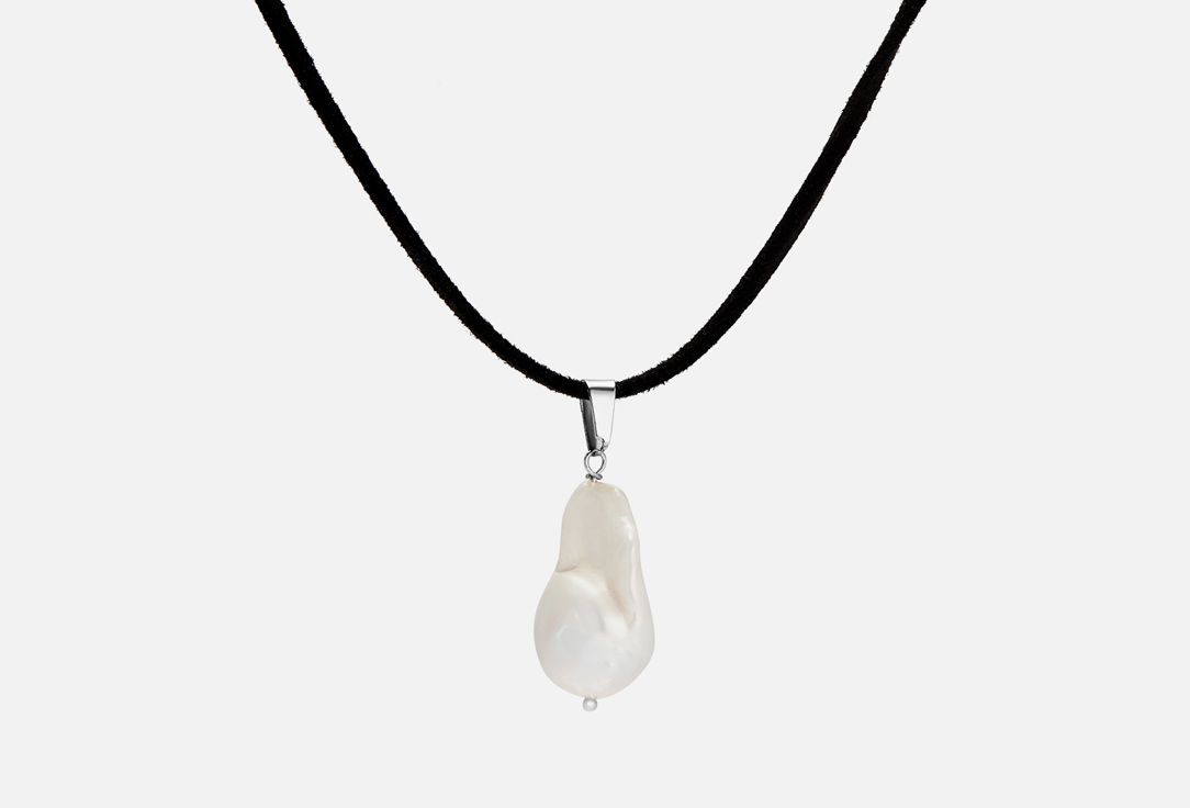 Изображение товара Женский чокер Jewel4u с жемчужиной из искусственной замши и родирования