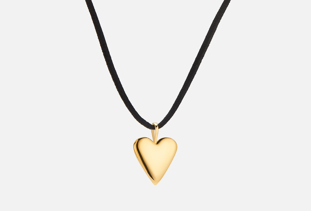 Изображение товара Чокер Jewel4u из шнурка с подвеской сердце FH G