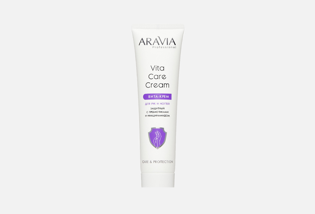 Вита-крем для рук и ногтей ARAVIA PROFESSIONAL Vita Care Cream 100 мл aravia professional липо крем для рук и ногтей 100 мл
