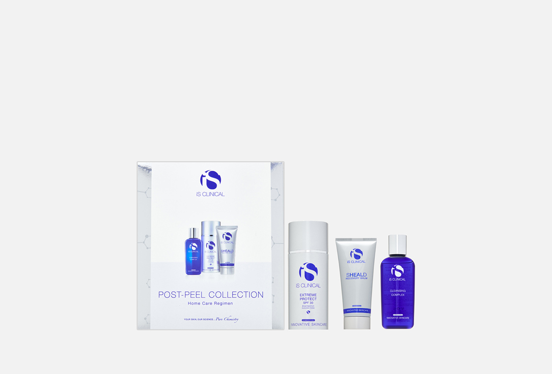 

Восстанавливающий набор для ухода за кожей лица IS CLINICAL, Set Post-Peel Collection Home Regimen 3 шт
