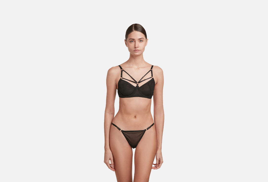 

Бюстгальтер F3 STUDIO, Черный, Black mamba Черный 70-80A мл