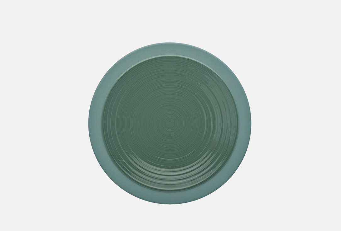 Тарелка DEGRENNE BAHIA зеленая 23 см 1 шт тарелка обеденная мeadow