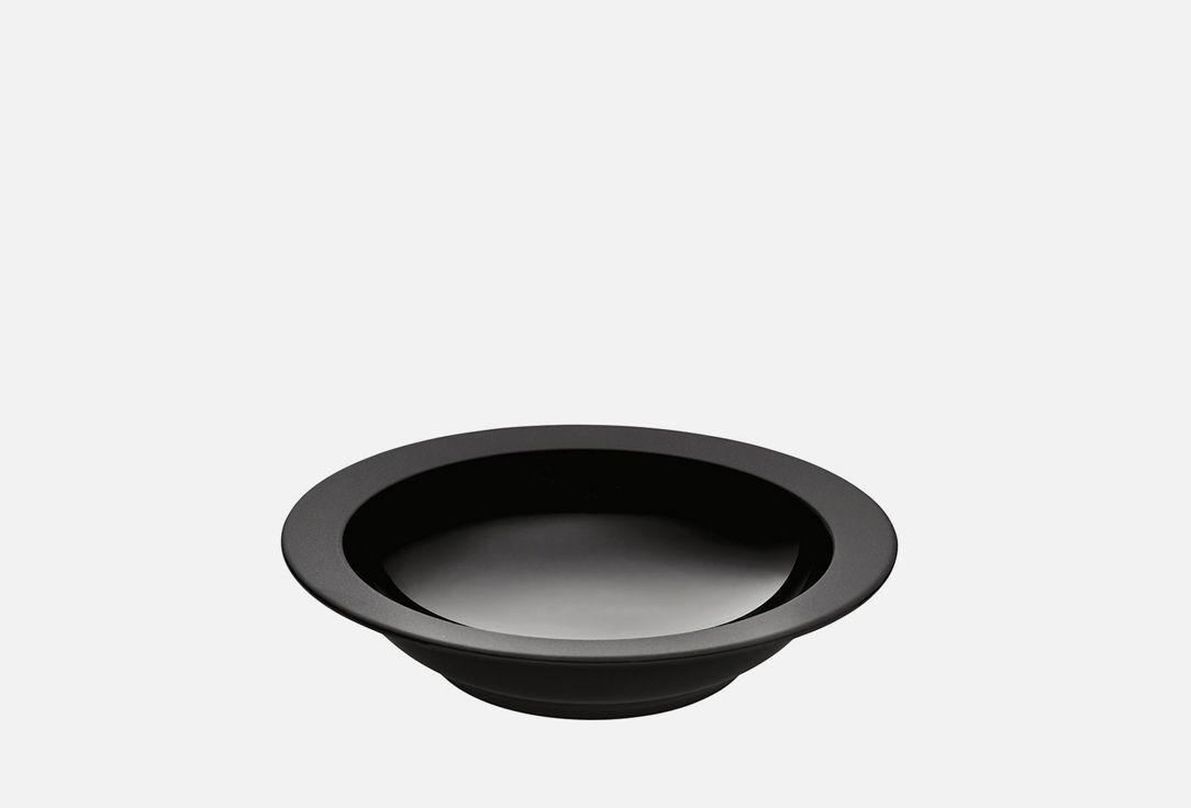 Тарелка суповая DEGRENNE BAHIA черная 20 см 1 шт тарелка суповая wood orange 20см керамика